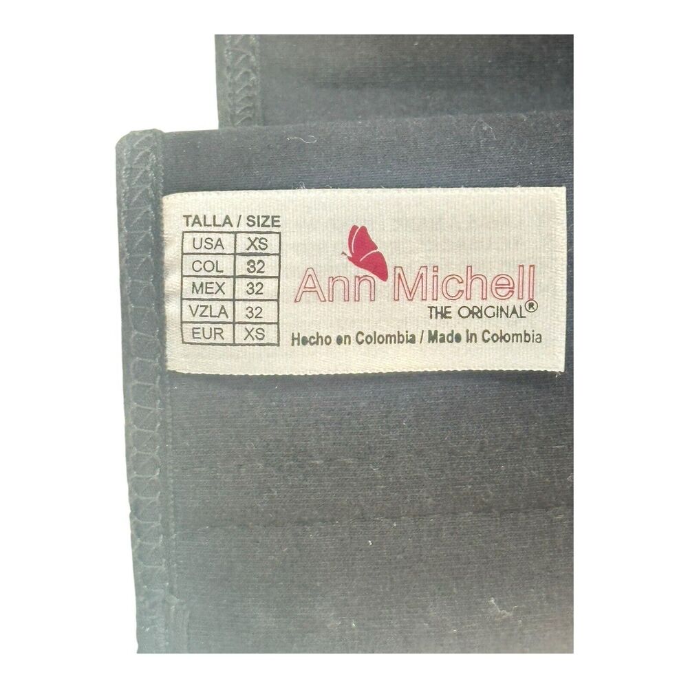 Ann Michell The Original Latex Girdle 3 Hooks 2024 Animal Print Waist Training - Picture 3 of 11